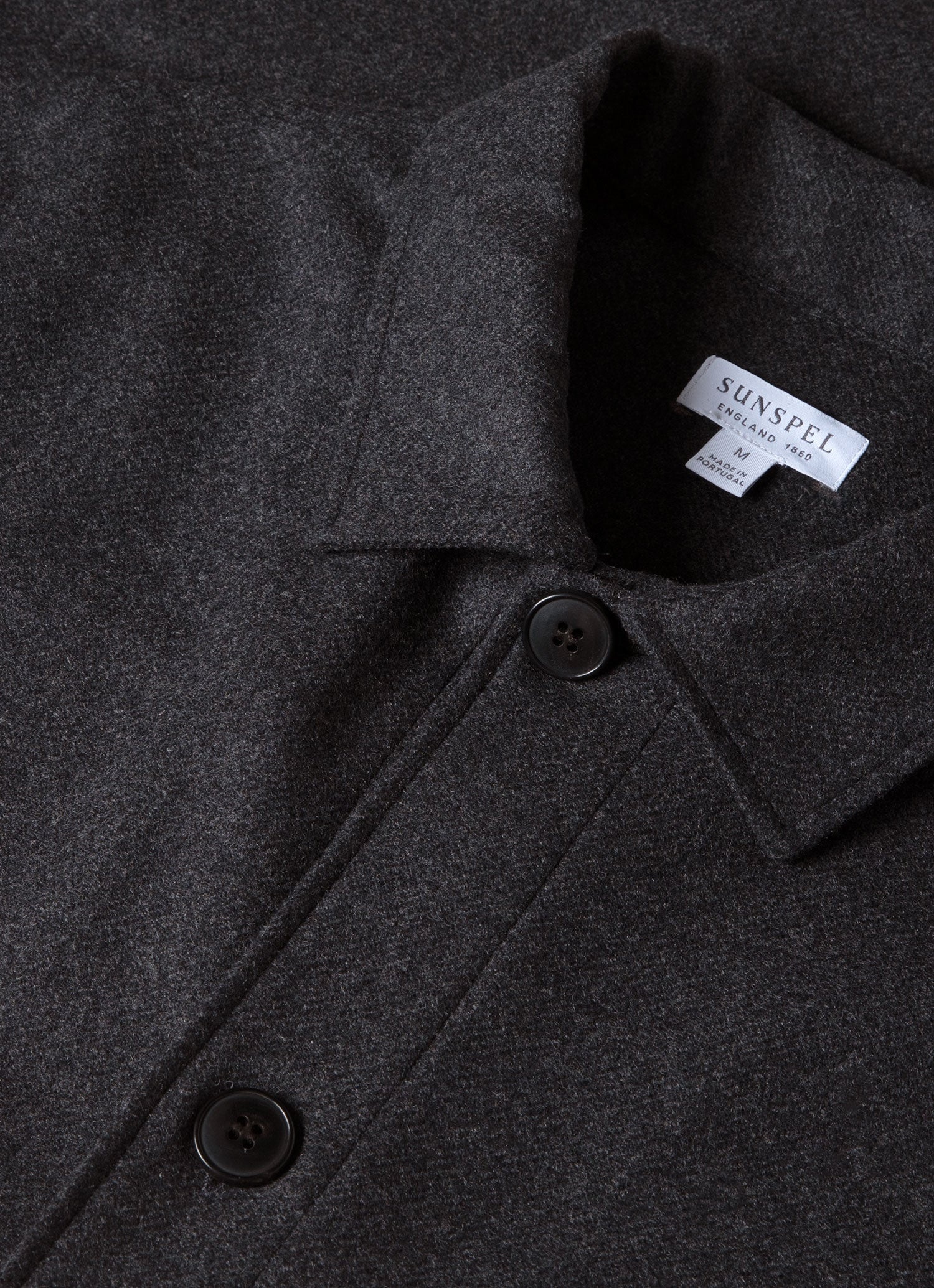 Wool Twill Overshirt - 4