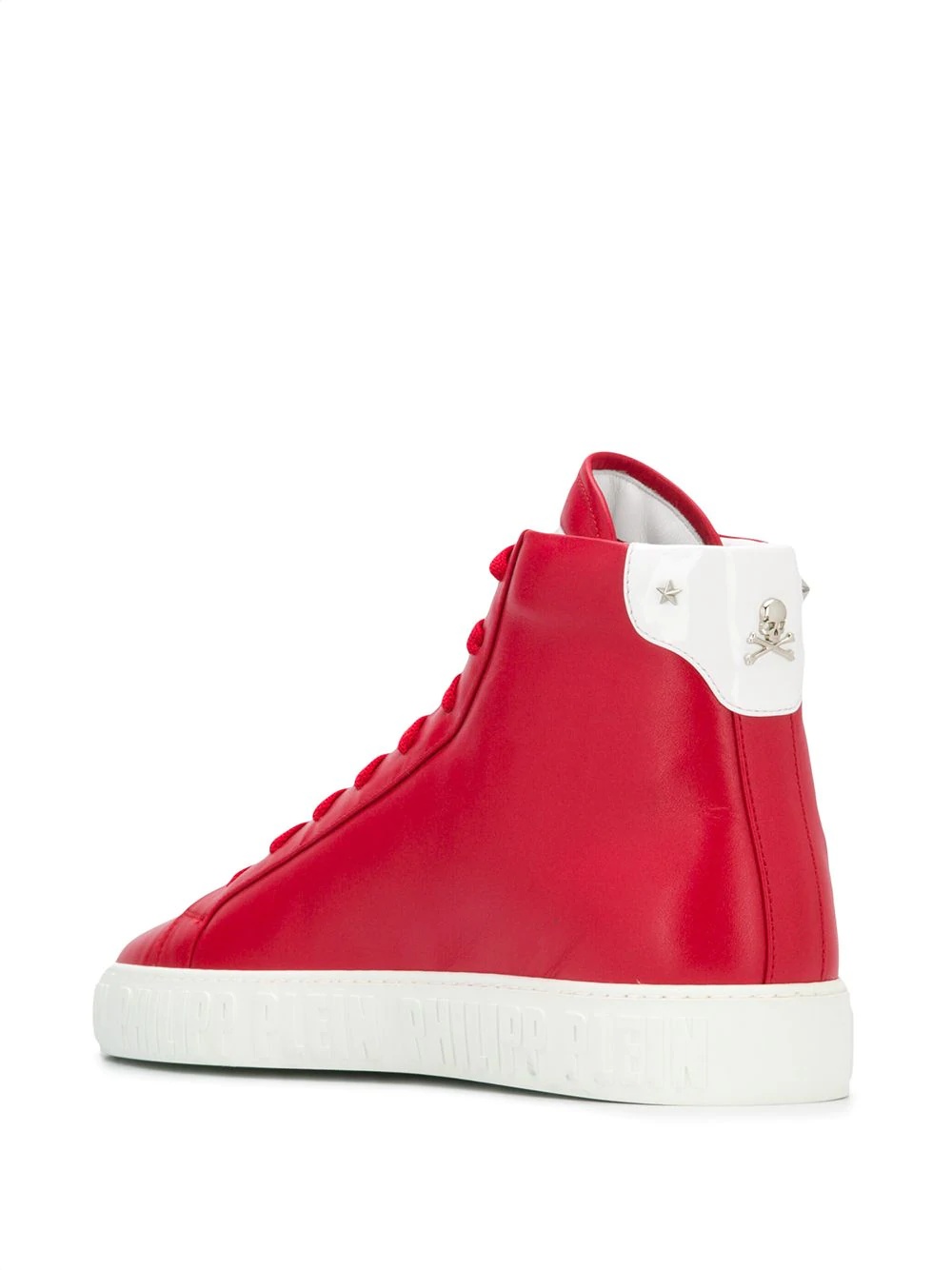 Skull high-top sneakers - 3