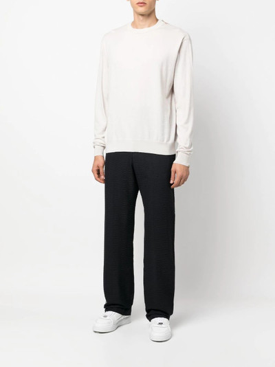 extreme cashmere Class cut-out neck jumper outlook