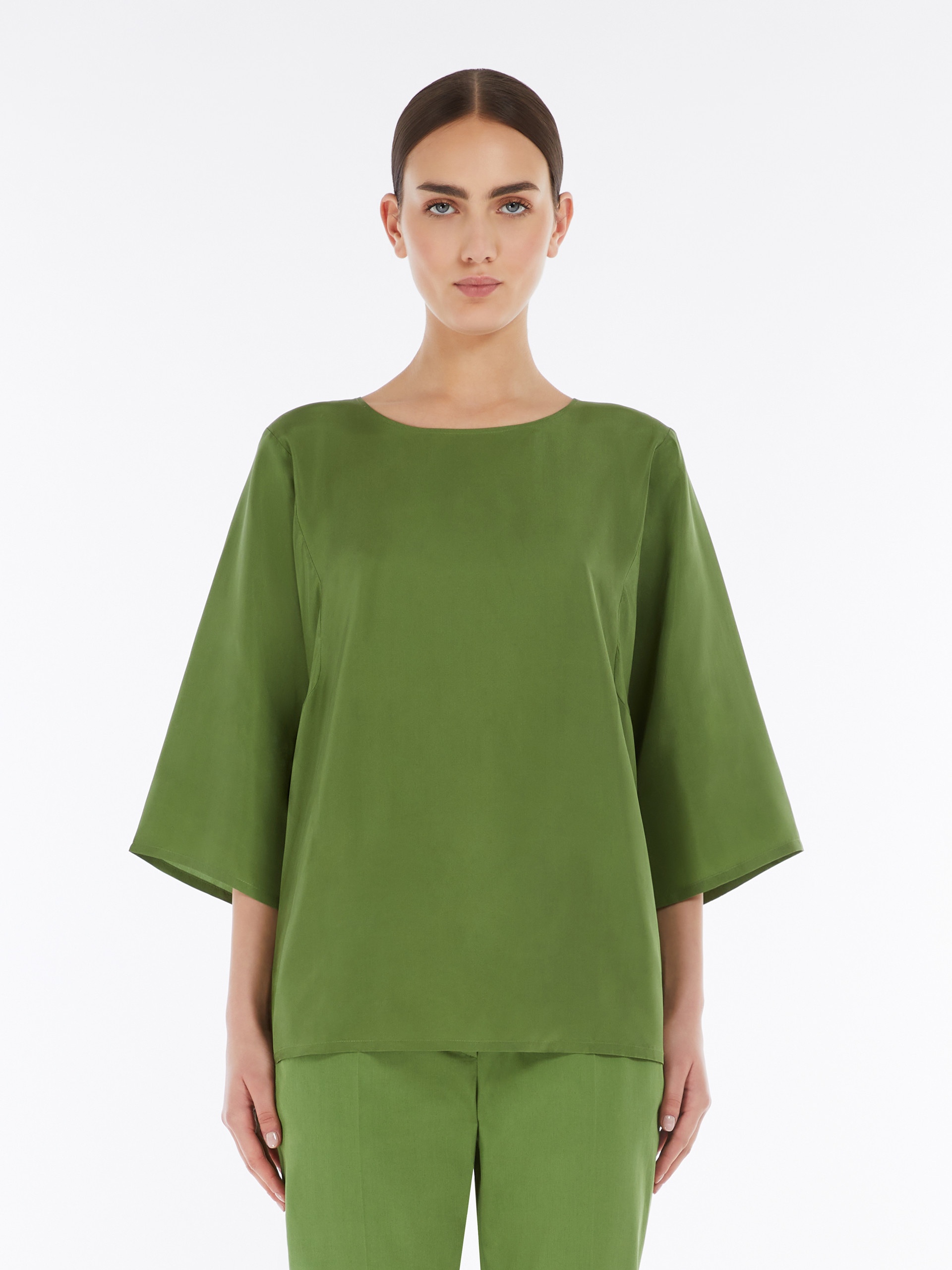PRIMO Silk and jersey blouse - 3