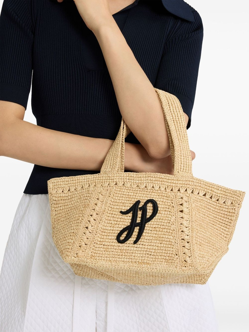 PATOU small JP monogram trapeze-design tote bag outlook