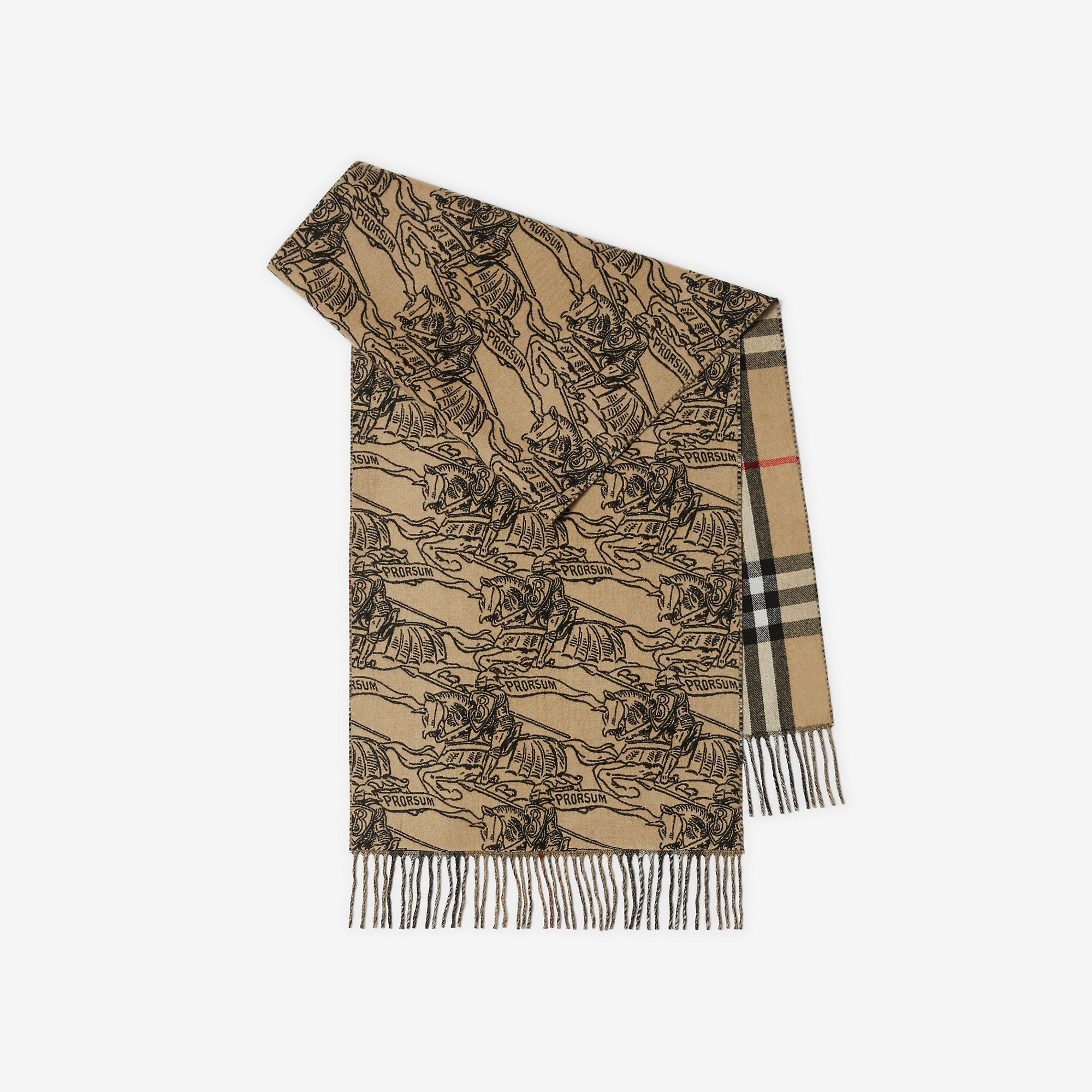 EKD Cashmere Reversible Scarf - 1