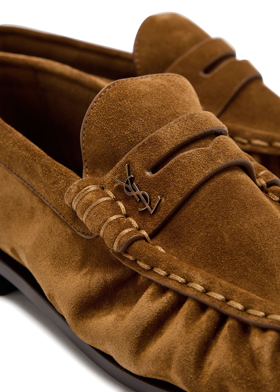 Saint Laurent Le Loafer 15 Suede Loafers - 4