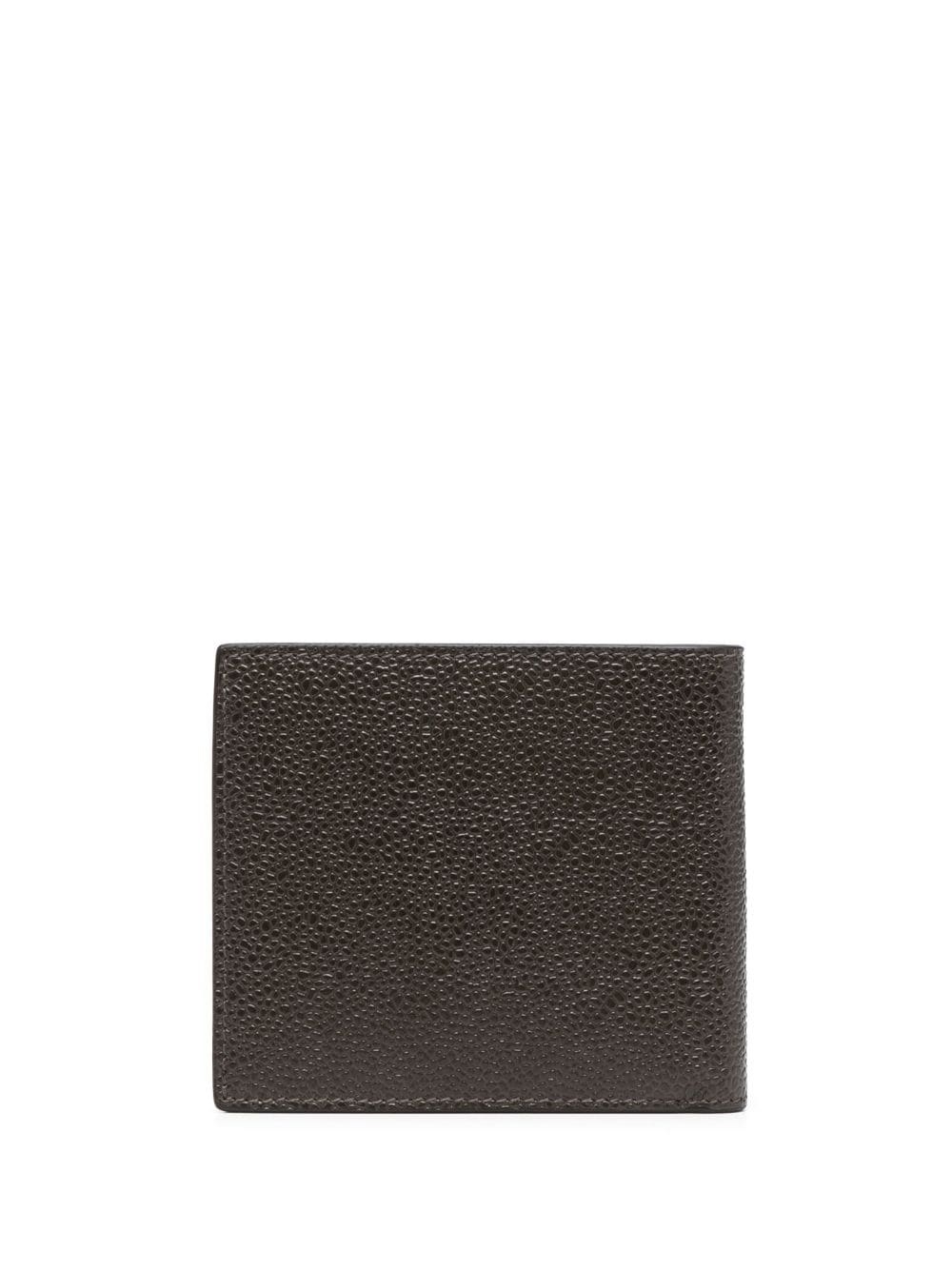 grained bi-fold wallet - 2