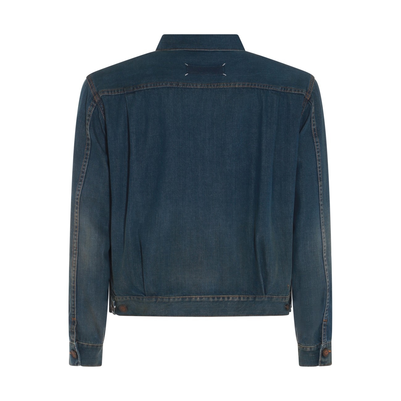 Maison Margiela blue denim cotton jacket | REVERSIBLE
