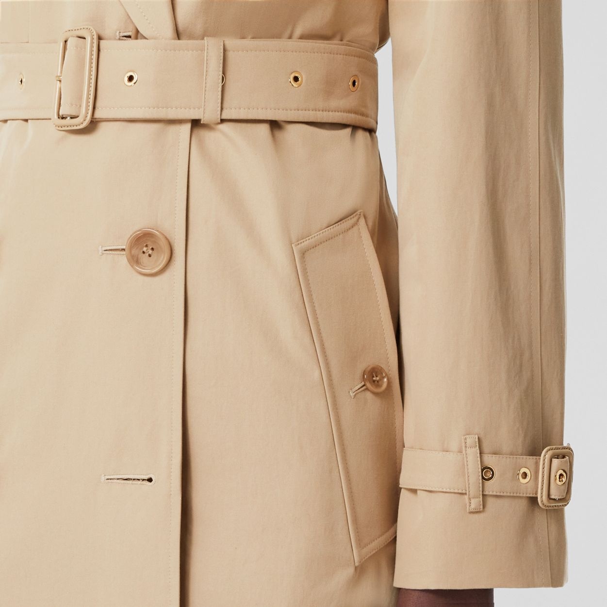 Tropical Gabardine Waterloo Trench Coat - 5