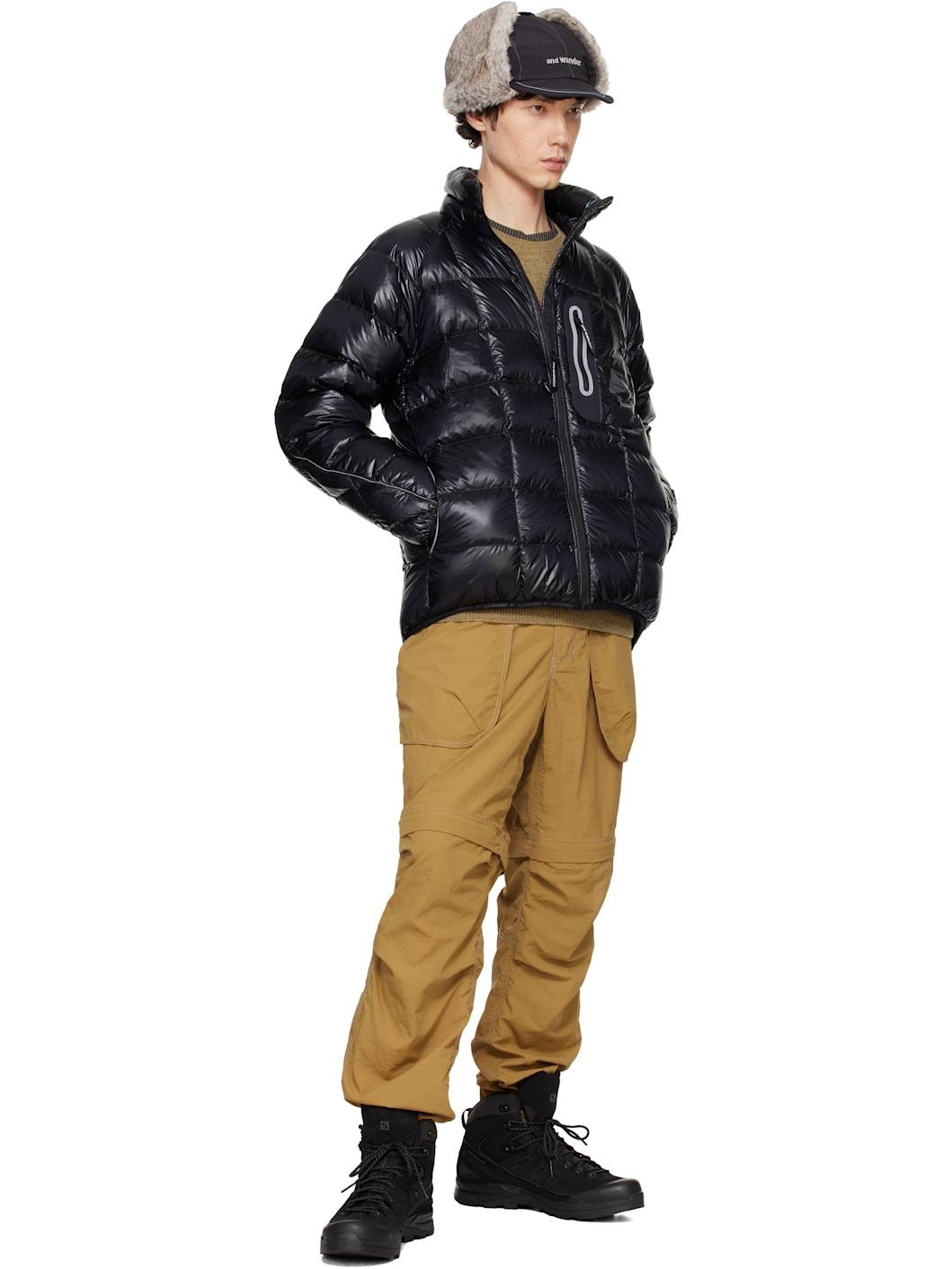 Black Diamond Stitch Down Jacket - 4