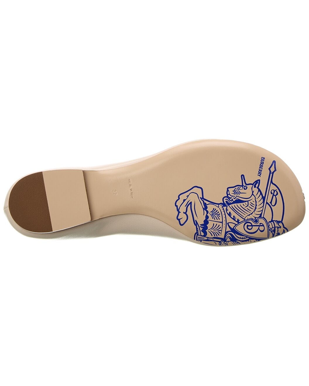 Burberry Sadler Zip Leather Ballet Flat - 4