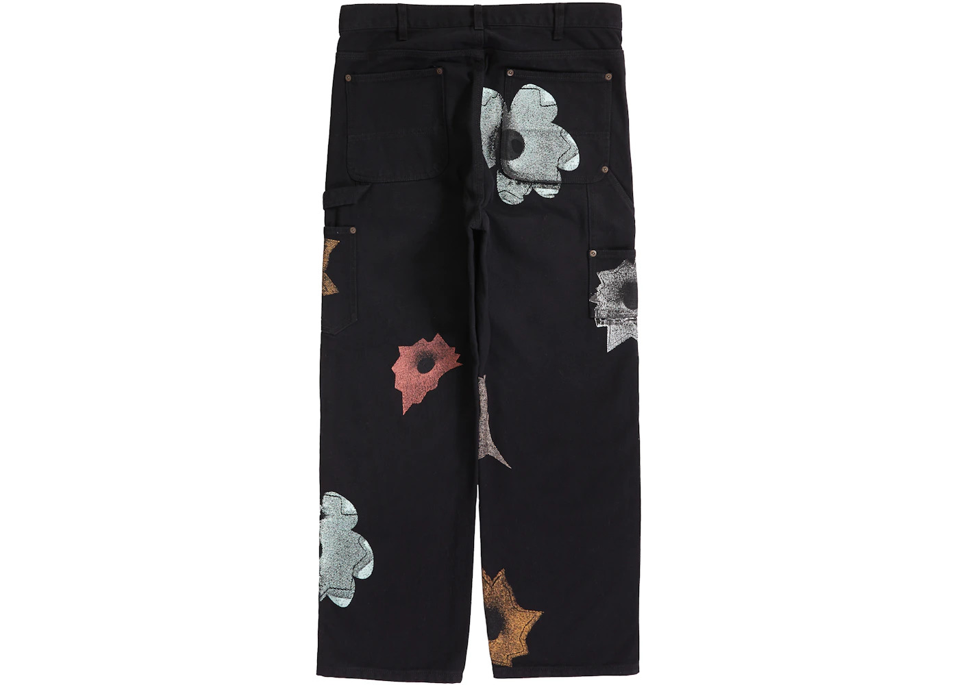Supreme Nate Lowman Double Knee Painter Pant Black - 2
