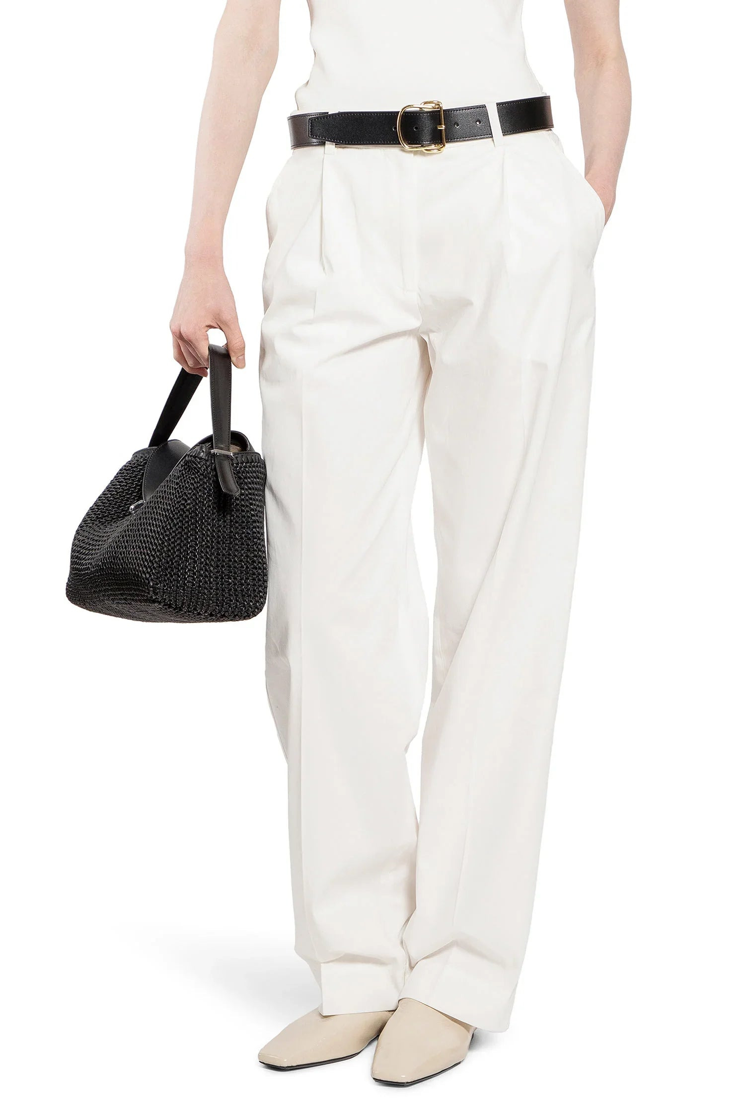 Slanted-Pocket-Trousers - 5