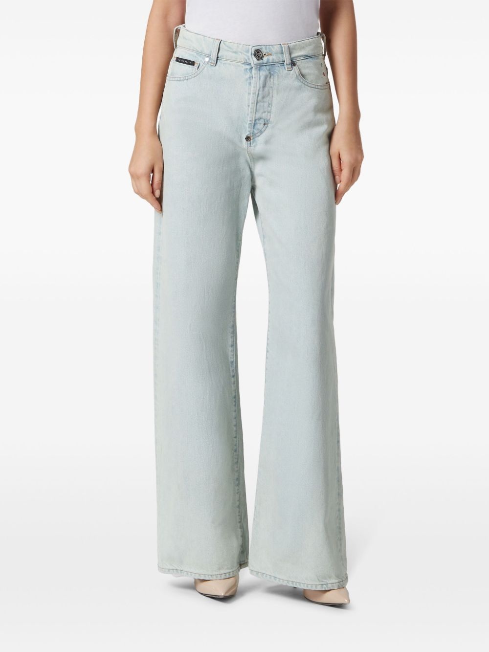 Skater high-rise wide-leg jeans - 2