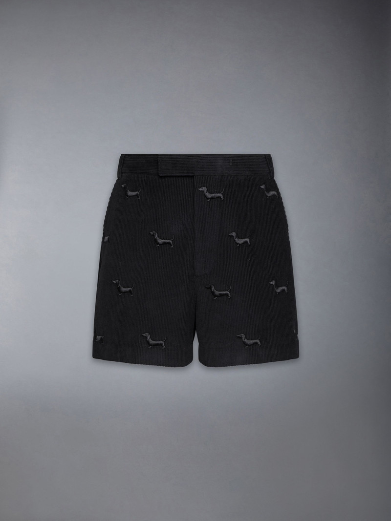 Corduroy Mid Thigh Utility Shorts 5