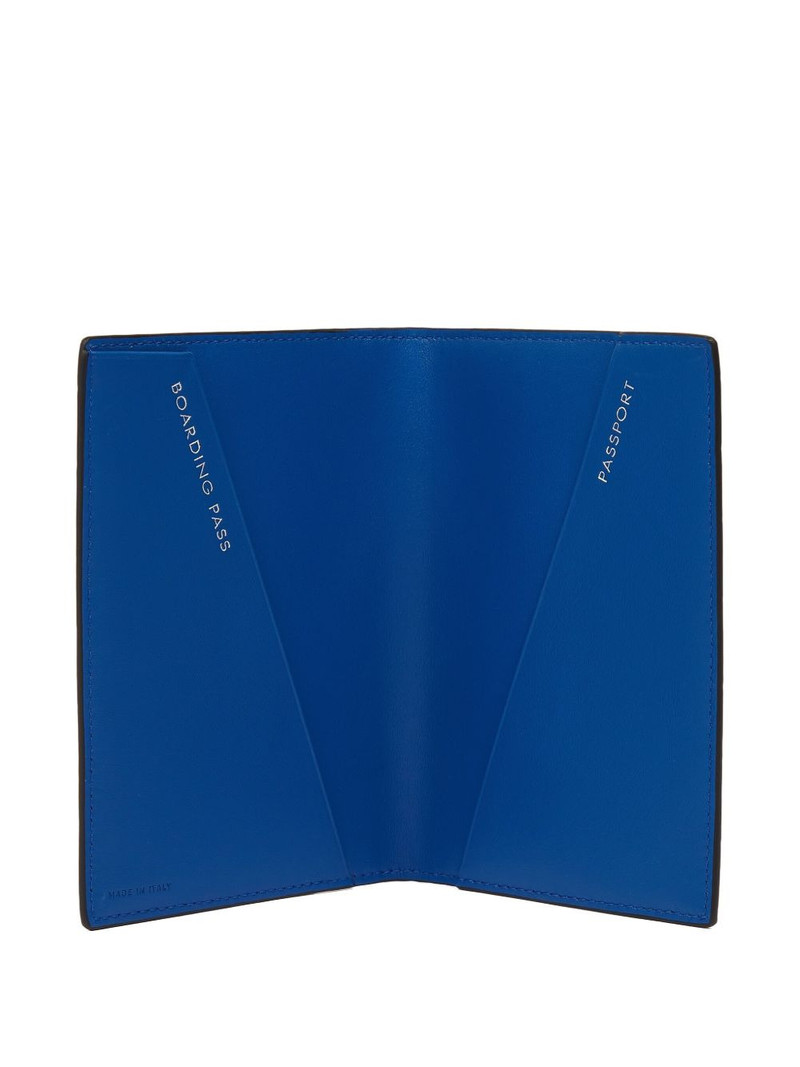 Smythson crocodile-embossed passport cover outlook