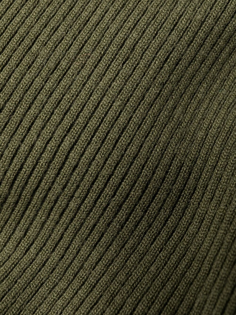 cut-out wool-blend dress 6