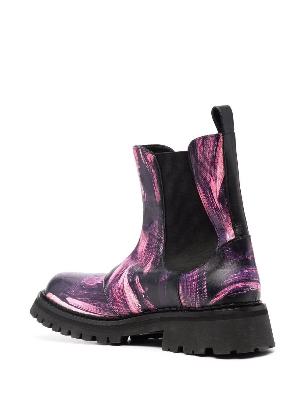 abstract-print Chelsea boots - 3