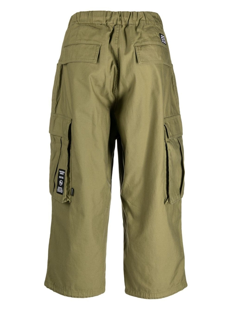 NEIGHBORHOOD drawstring cotton cargo trousers outlook