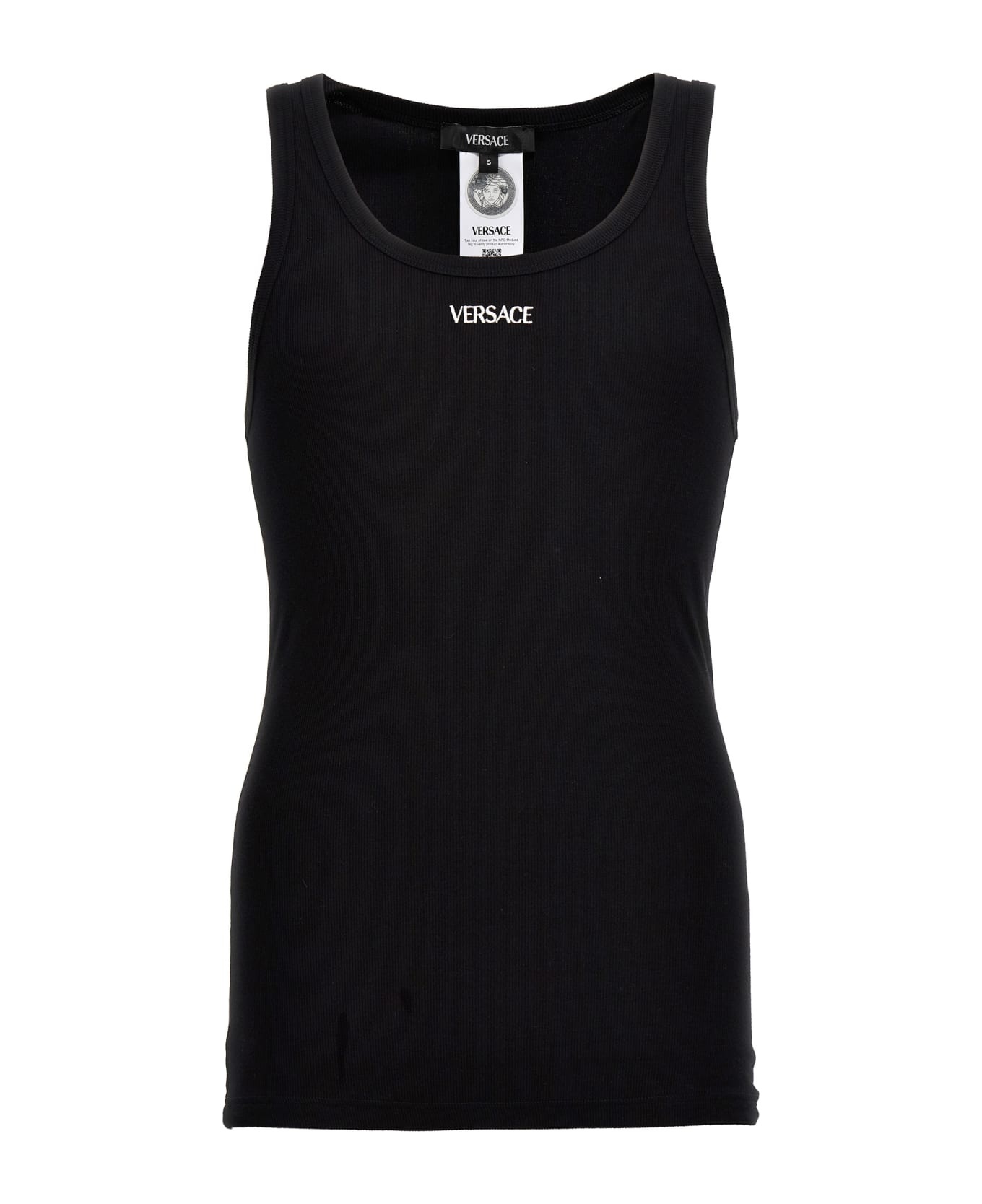Logo Embroidery Tank Top - 1