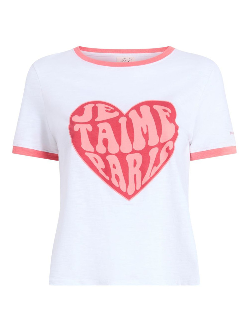 heart ringer T-shirt 1