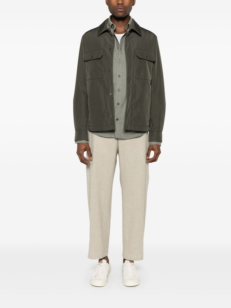 Canali padded shirt jacket outlook