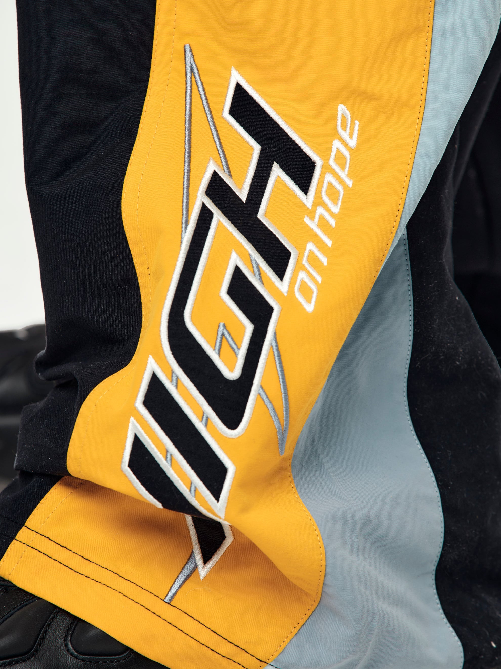 BOARD SHORT TROUSER (BLACK/ORANGE) - 7
