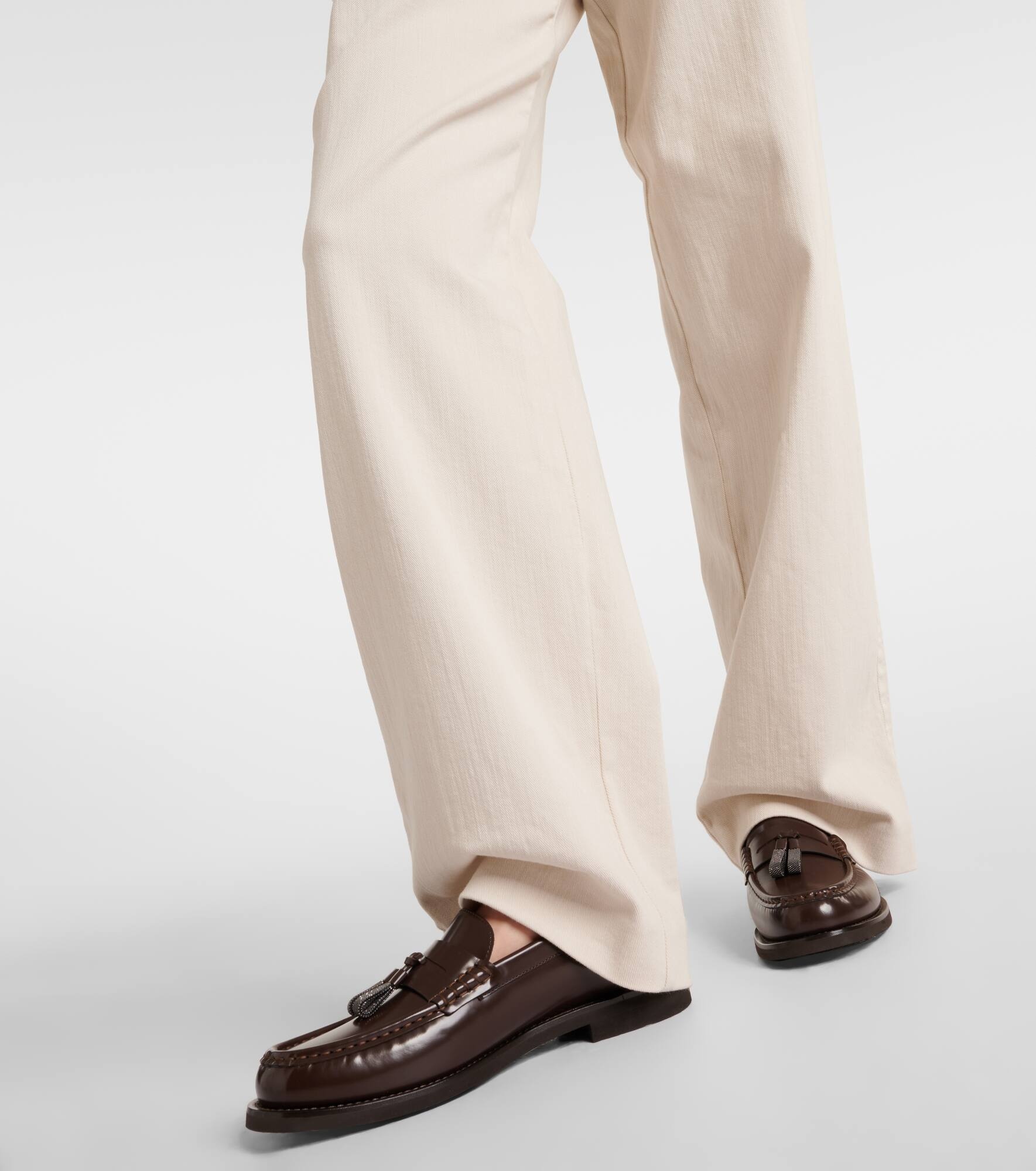 Mid-rise straight jeans - 5