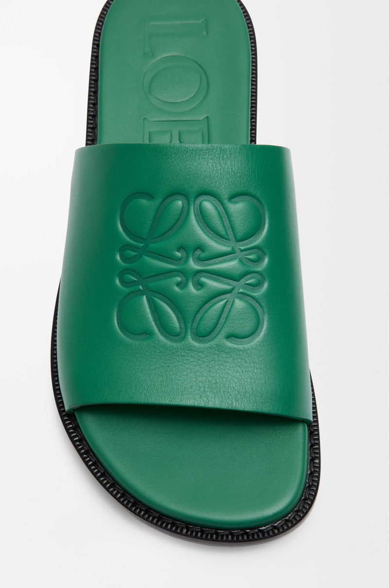 Flex Anagram slide in soft calfskin 5