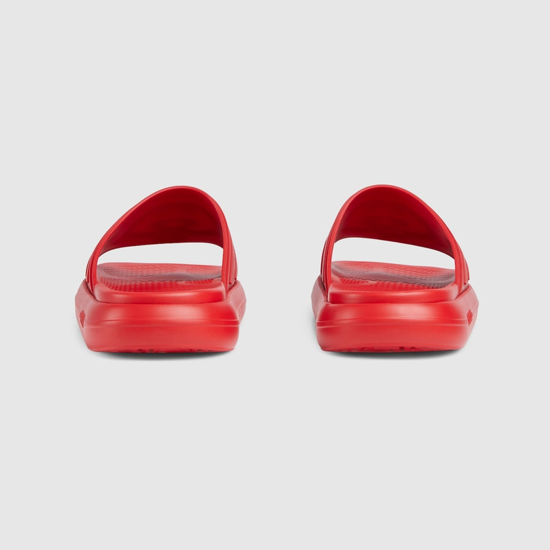 GUCCI Men's Interlocking G slide sandal outlook