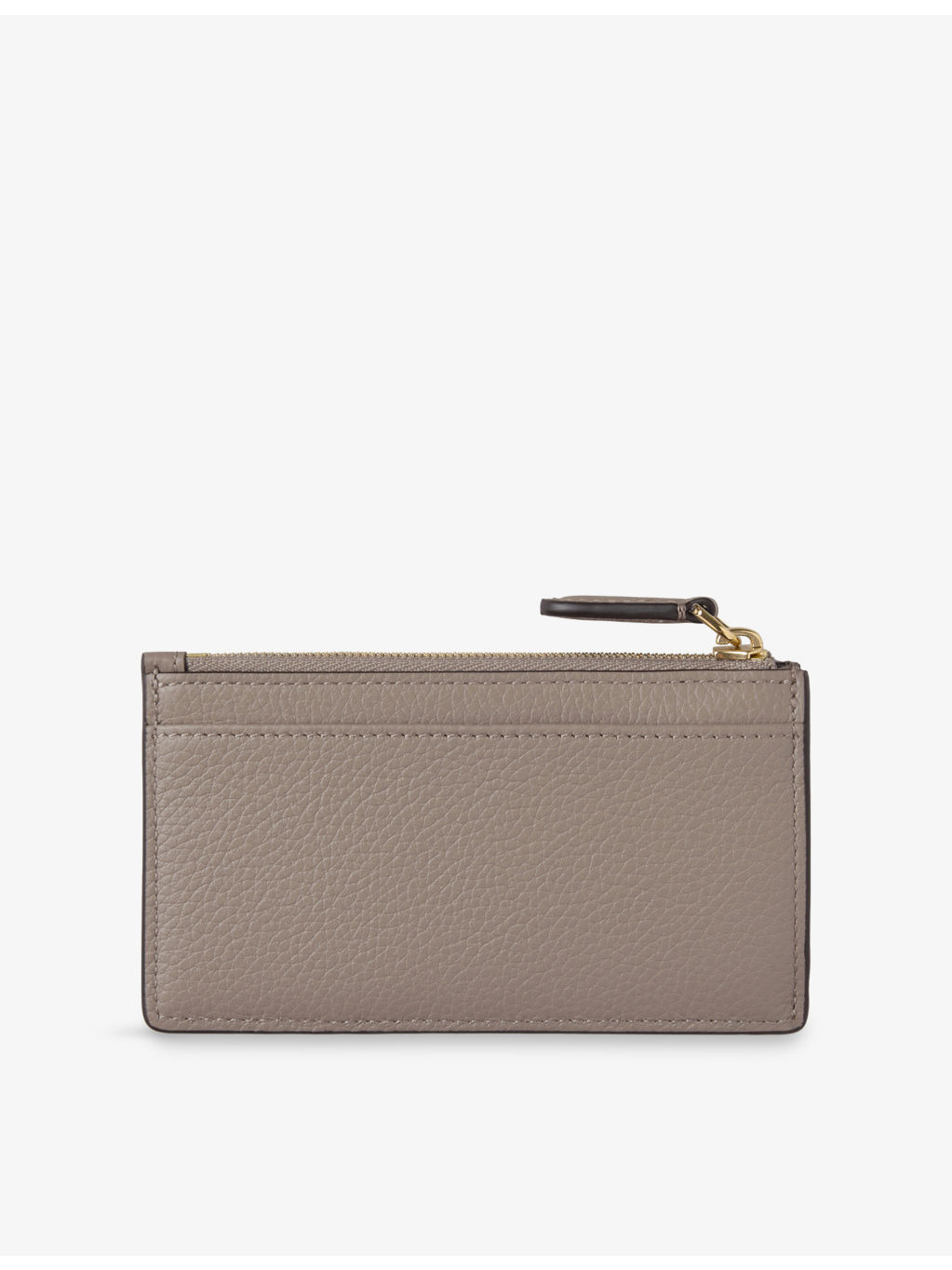Continental Zipped Long Leather Card Holder - 3