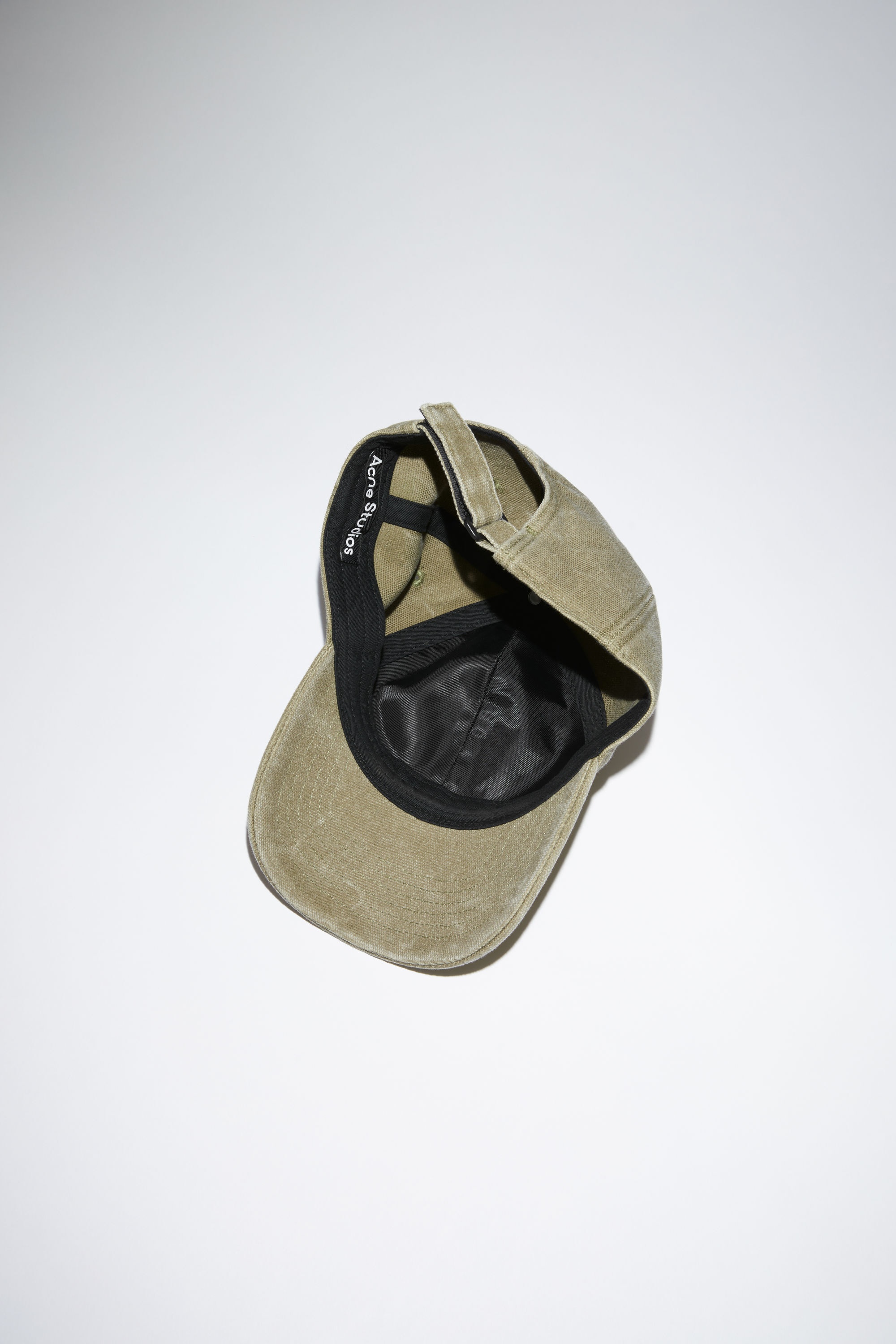 Leather Face patch cap - Khaki beige - 5