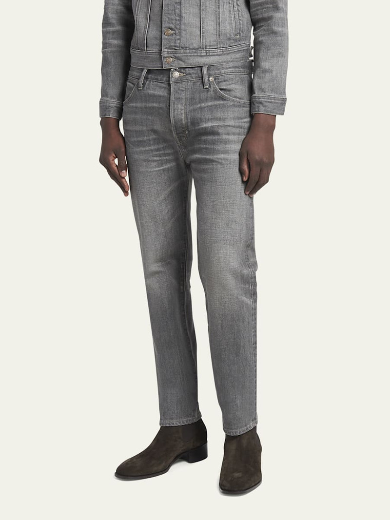 Men's Straight Leg Jeans 4