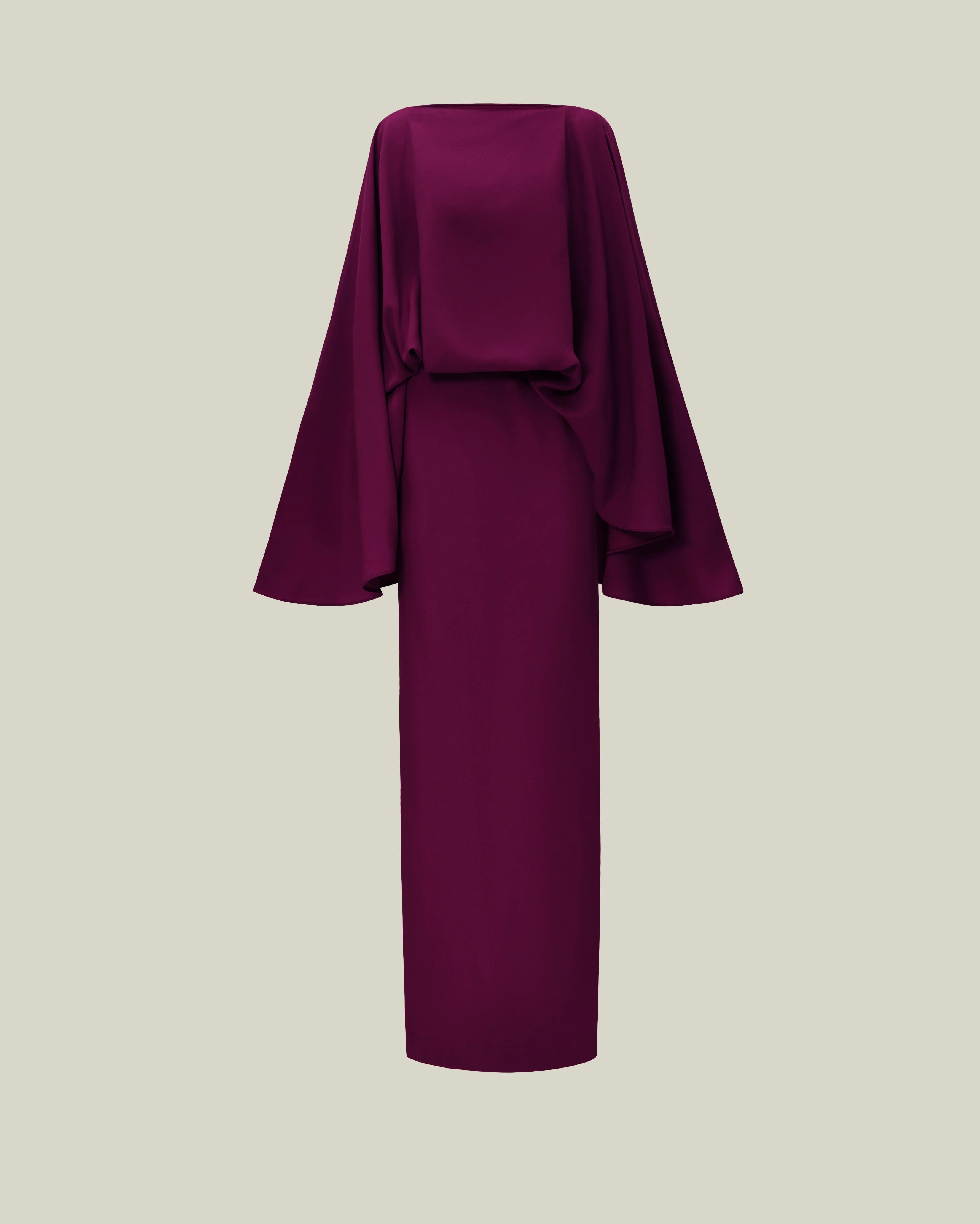 Eolia Dress in Plum - 1