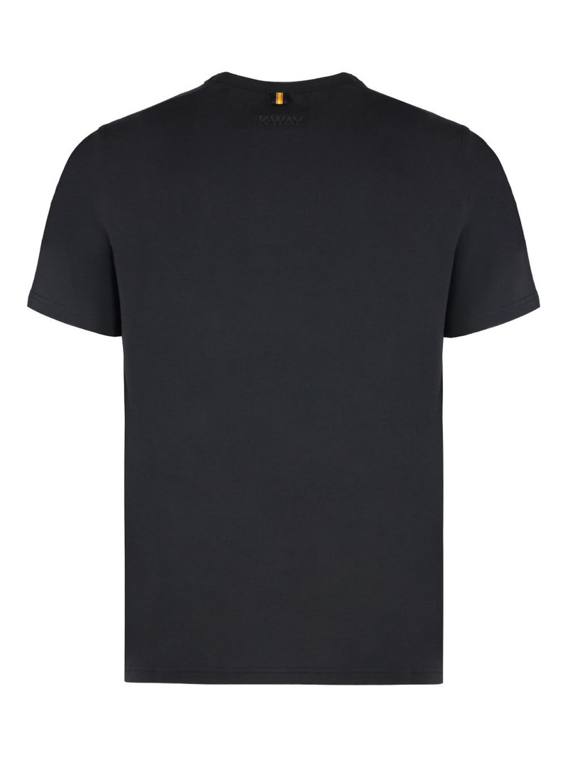 K-WAY Adame crew-neck cotton T-shirt outlook