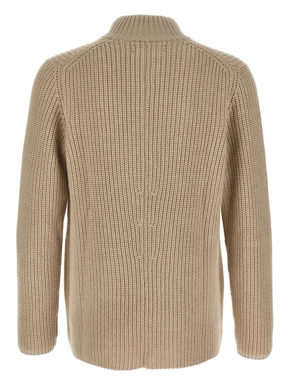 double-breasted cardigan - 2