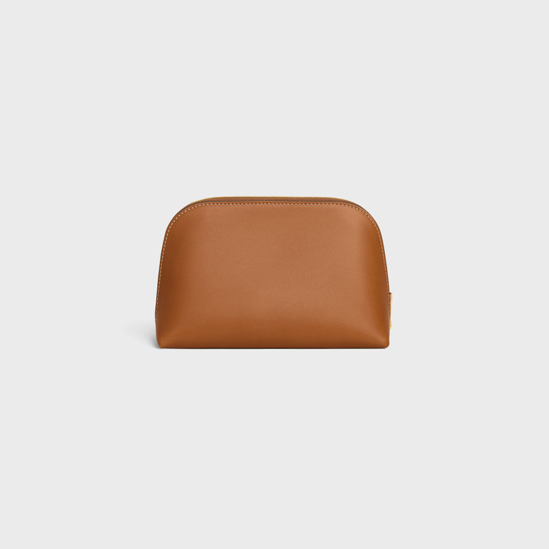 SMALL COSMETIC POUCH IN SMOOTH CALFSKIN 3