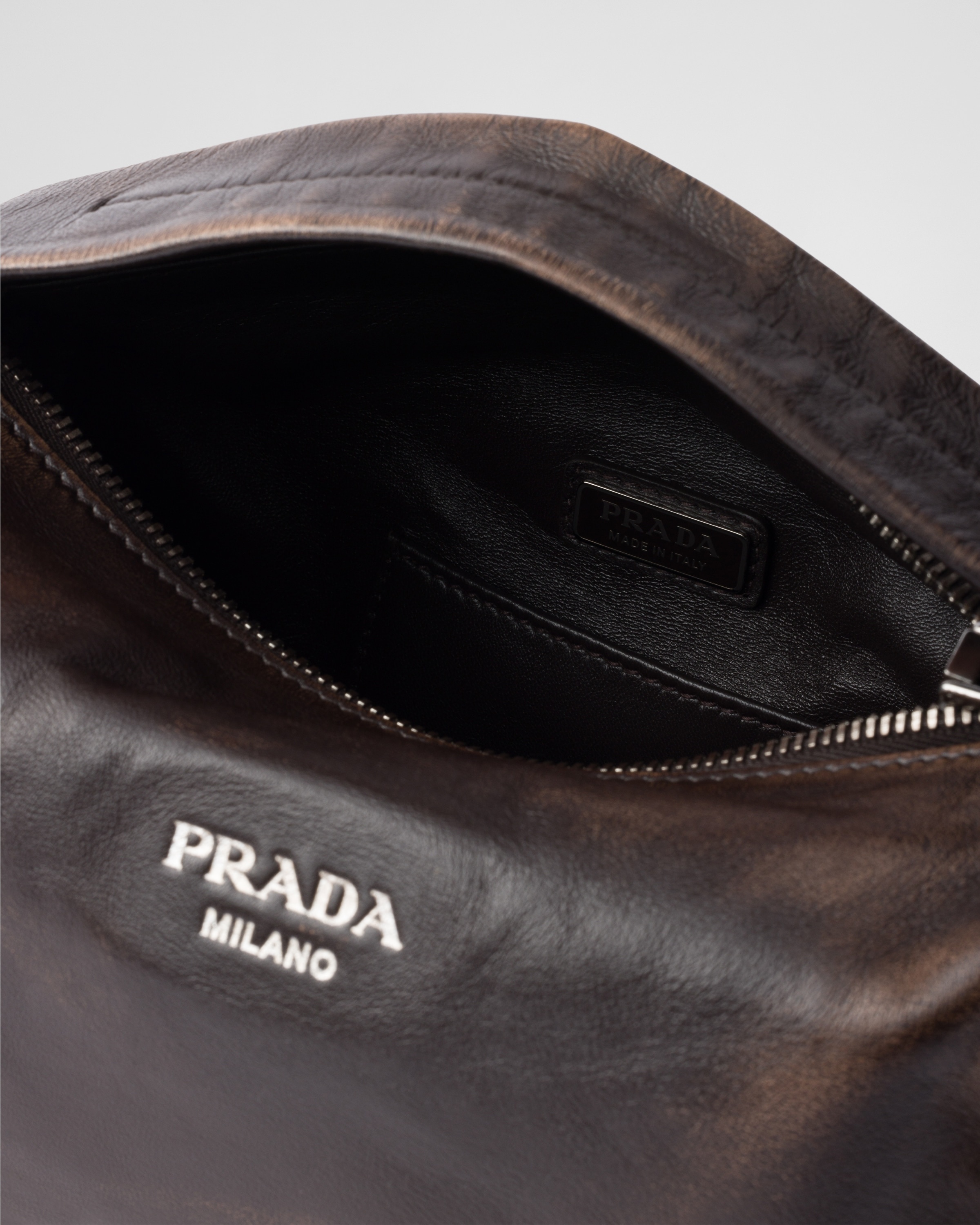 Nappa leather shoulder bag - 5