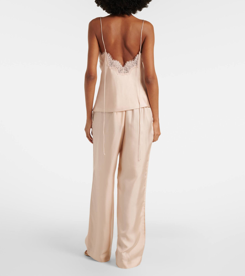 Silk wide-leg pants 3
