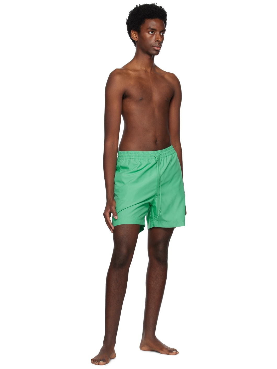Green Chase Swim Shorts - 4