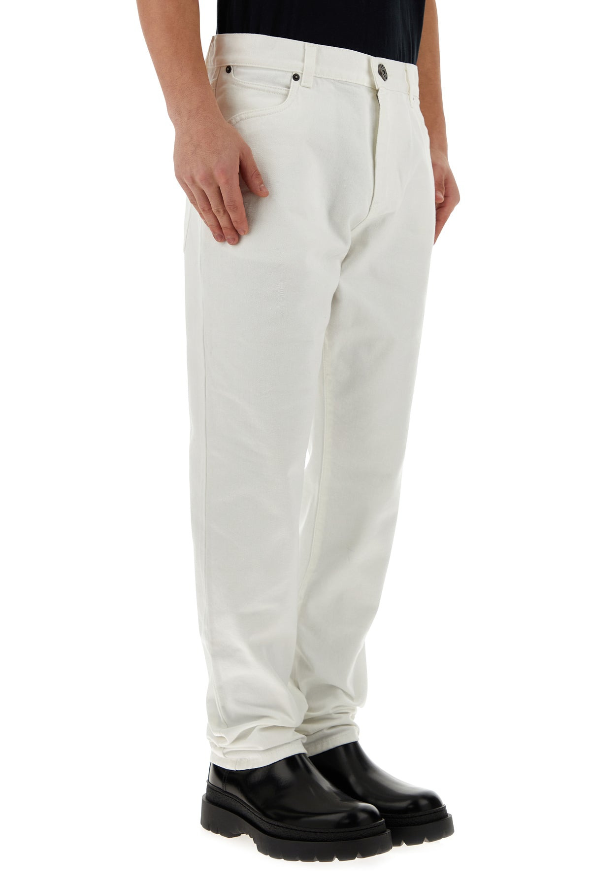White denim jeans - 3