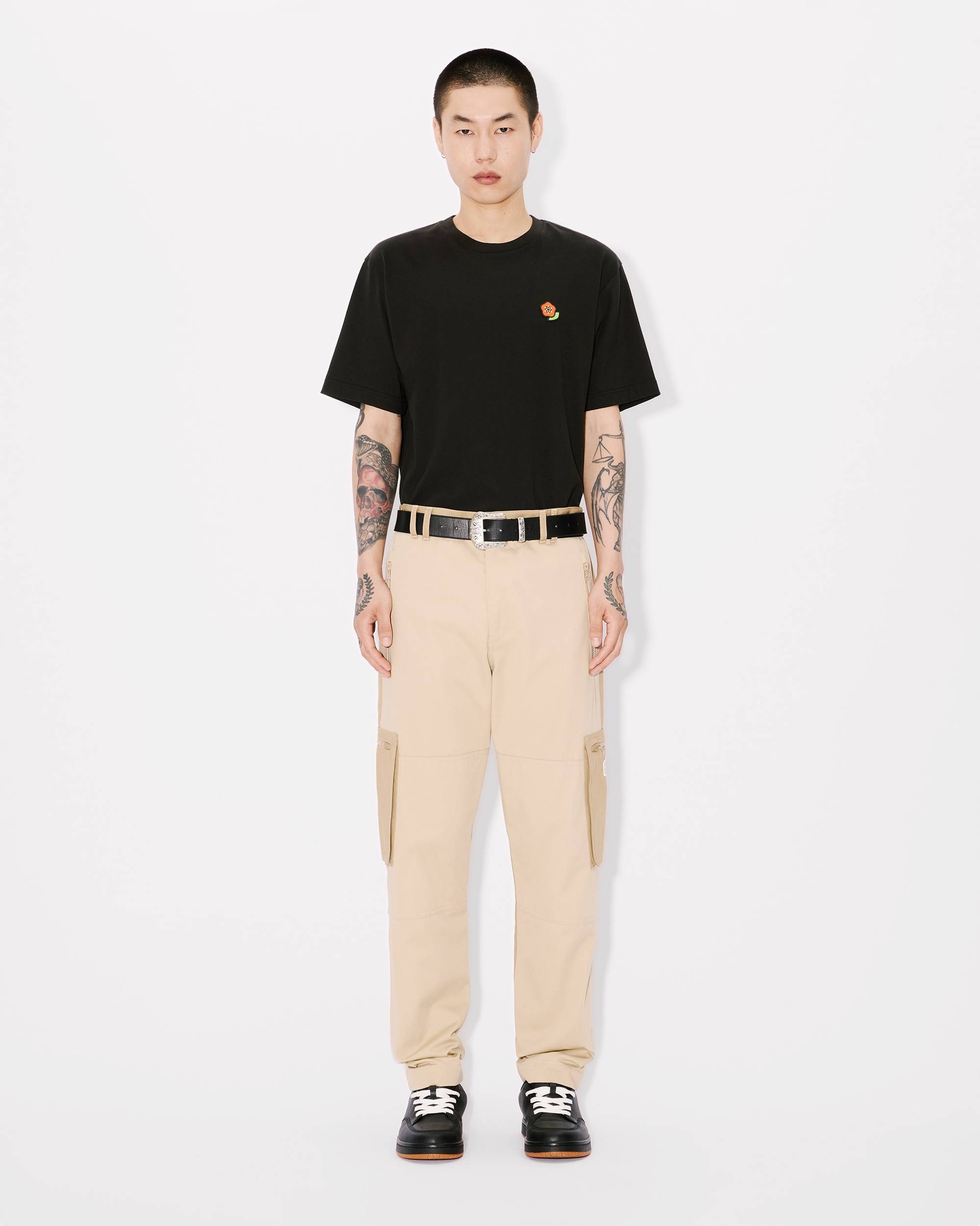 'KENZO Pop' embroidered T-shirt in cotton - 5
