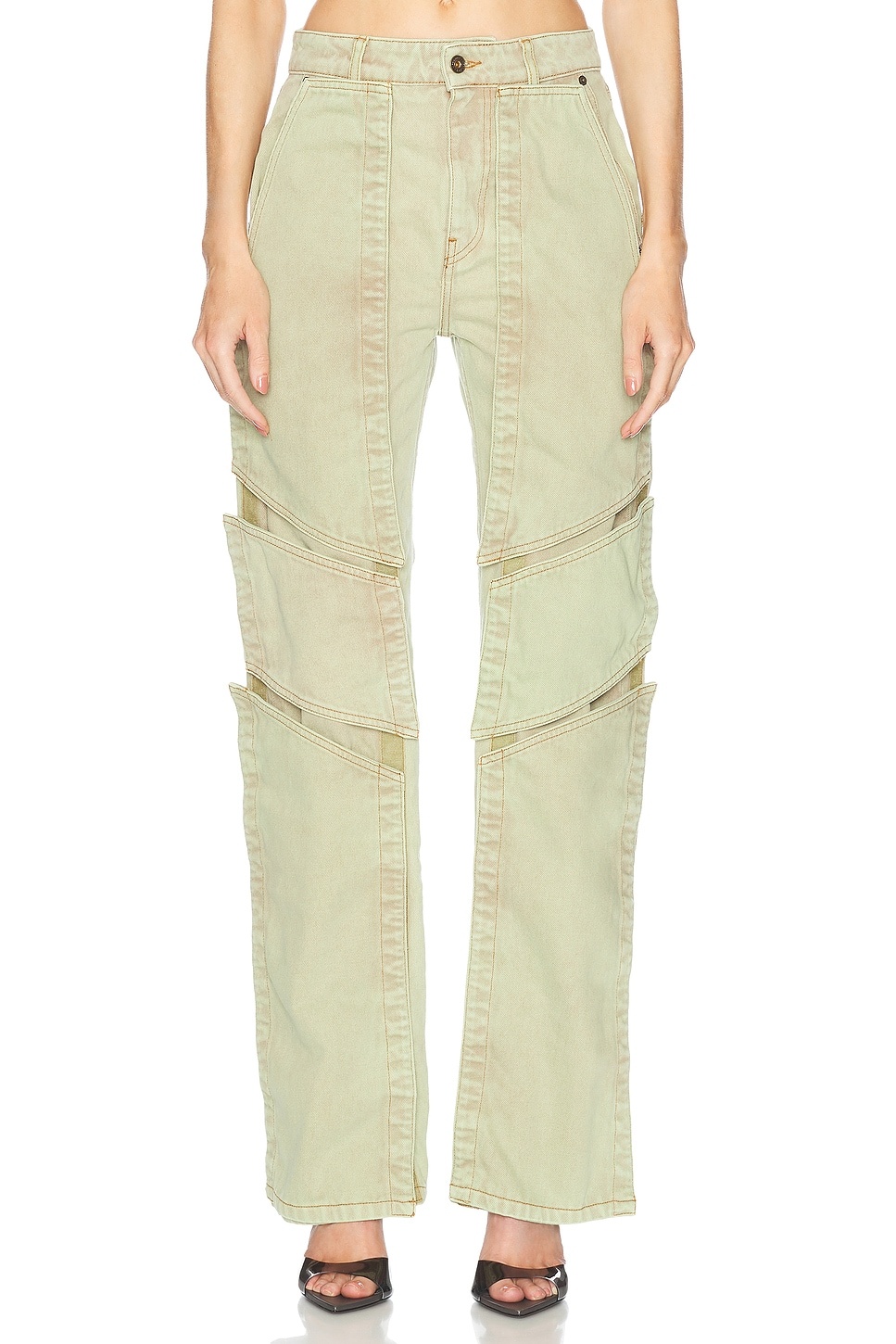 Velcro Multi Panel Straight Leg - 2