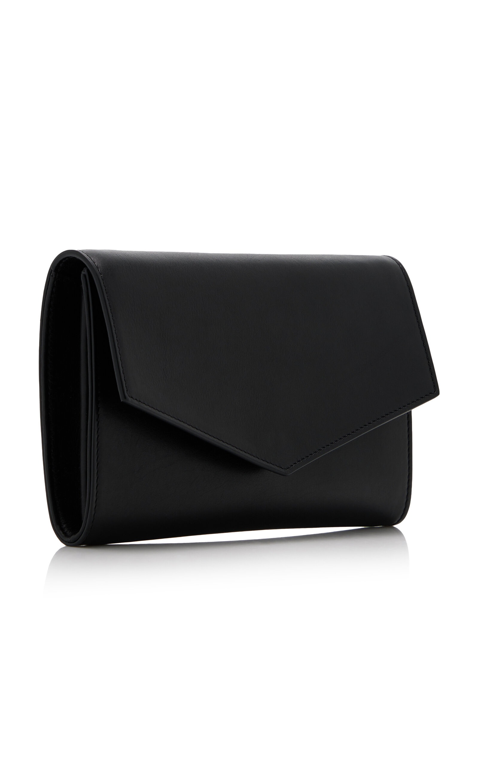 Envelope Leather Bag black - 5