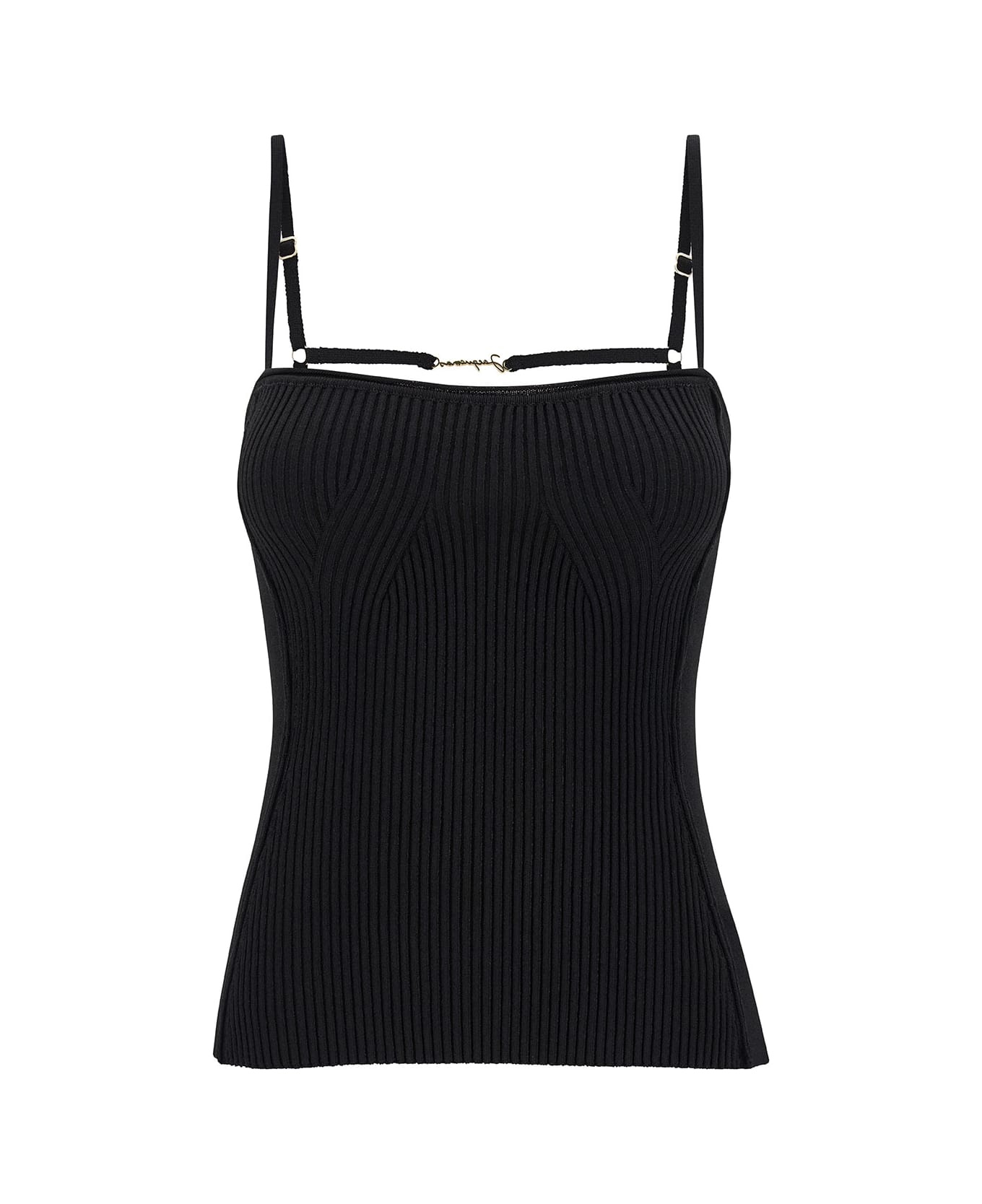 Ribbed Singlet Top - 1