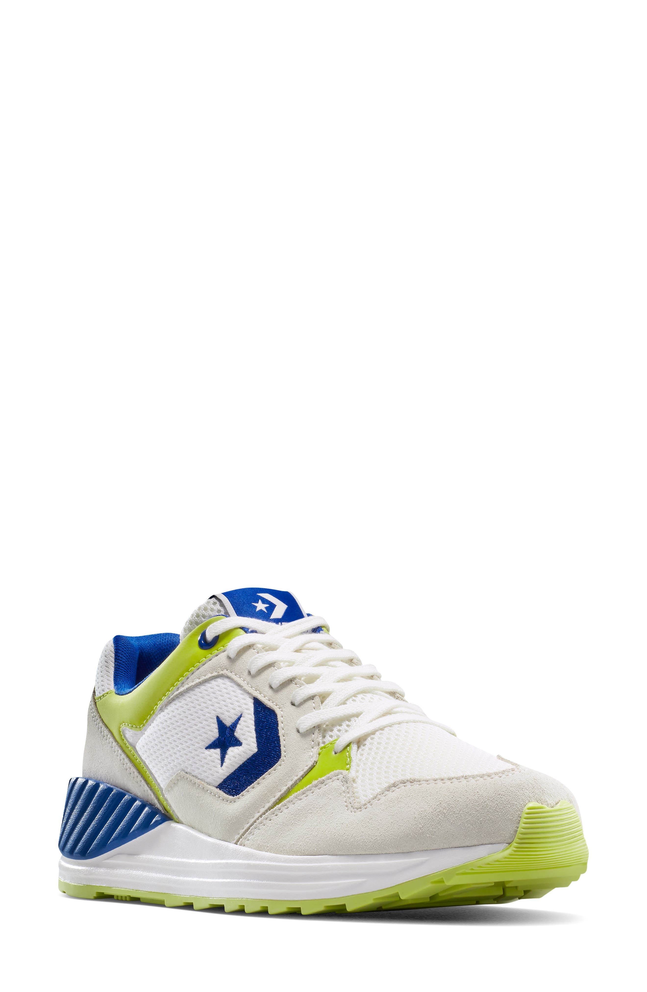 Converse Gender Inclusive Wave Trainer Sneaker in Vintage White/Egret/Blue at Nordstrom - 1