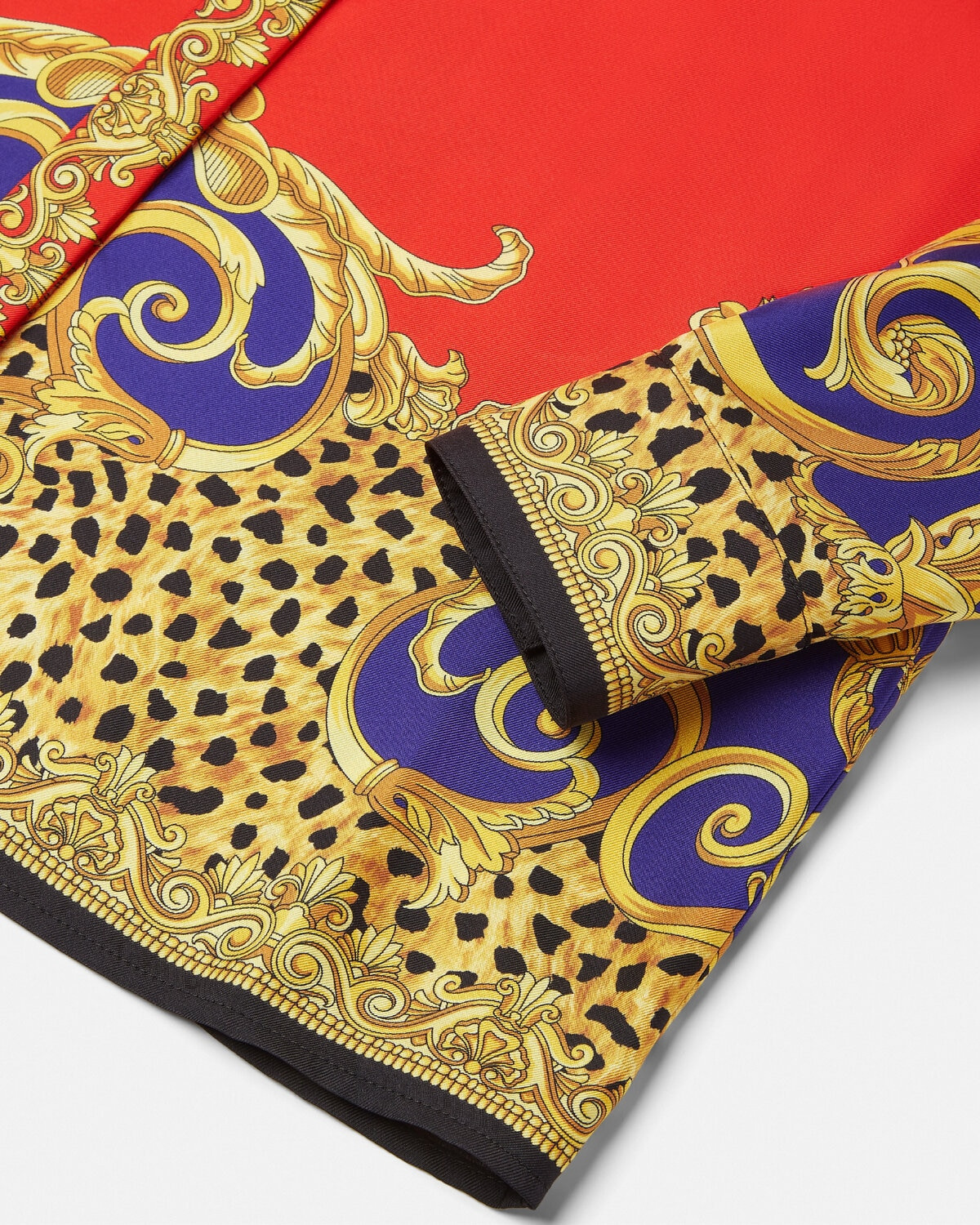 Cheetah Barocco Silk Shirt - 4