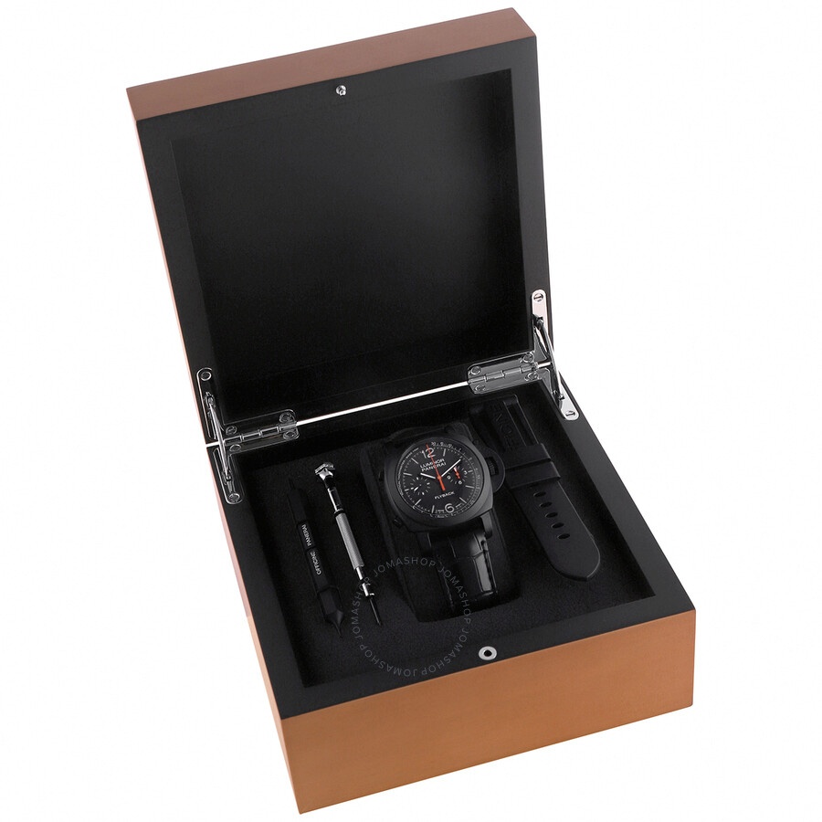 Panerai Luminor Chrono Flyback Ceramica Chronograph Automatic Men's Watch PAM01298 - 4