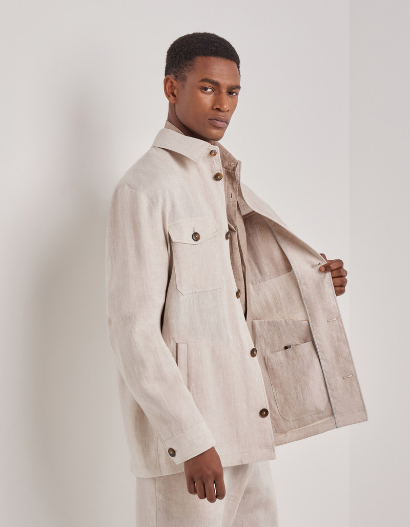 CARAMEL MIXED-MATERIAL ULTRALIGHT SUEDE BOMBER JACKET WITH KNIT INSERTS 249