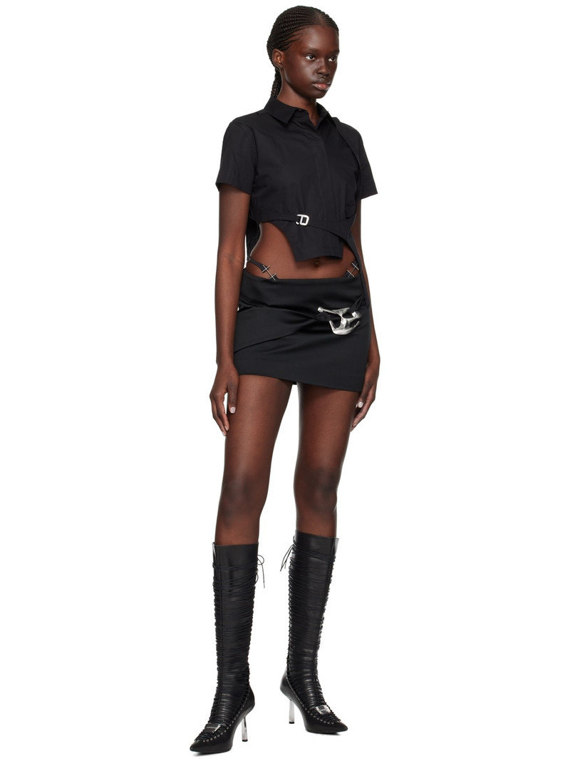 HELIOT EMIL™ Black Endemyc Miniskirt outlook