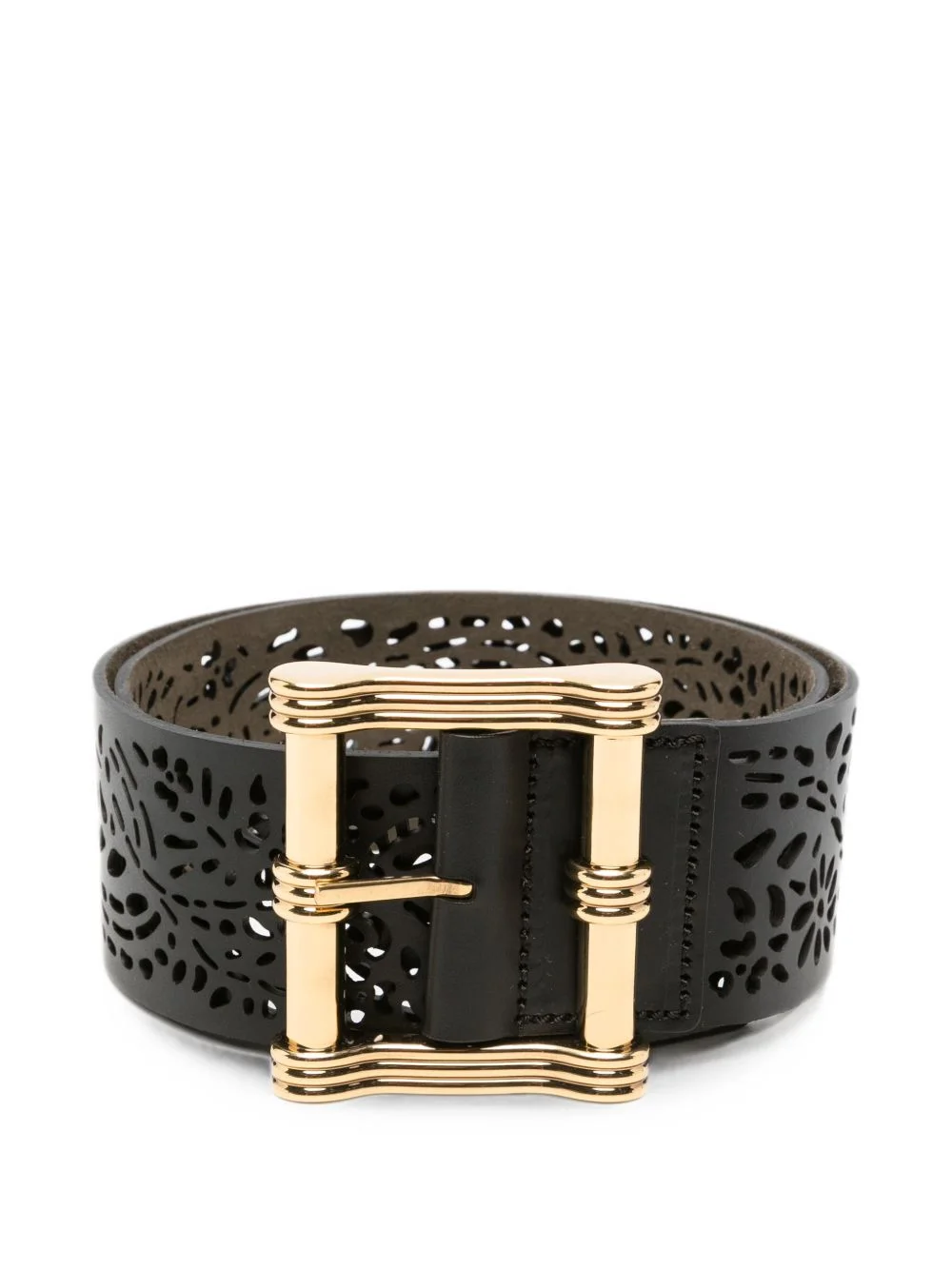 laser-cut reversible belt - 1