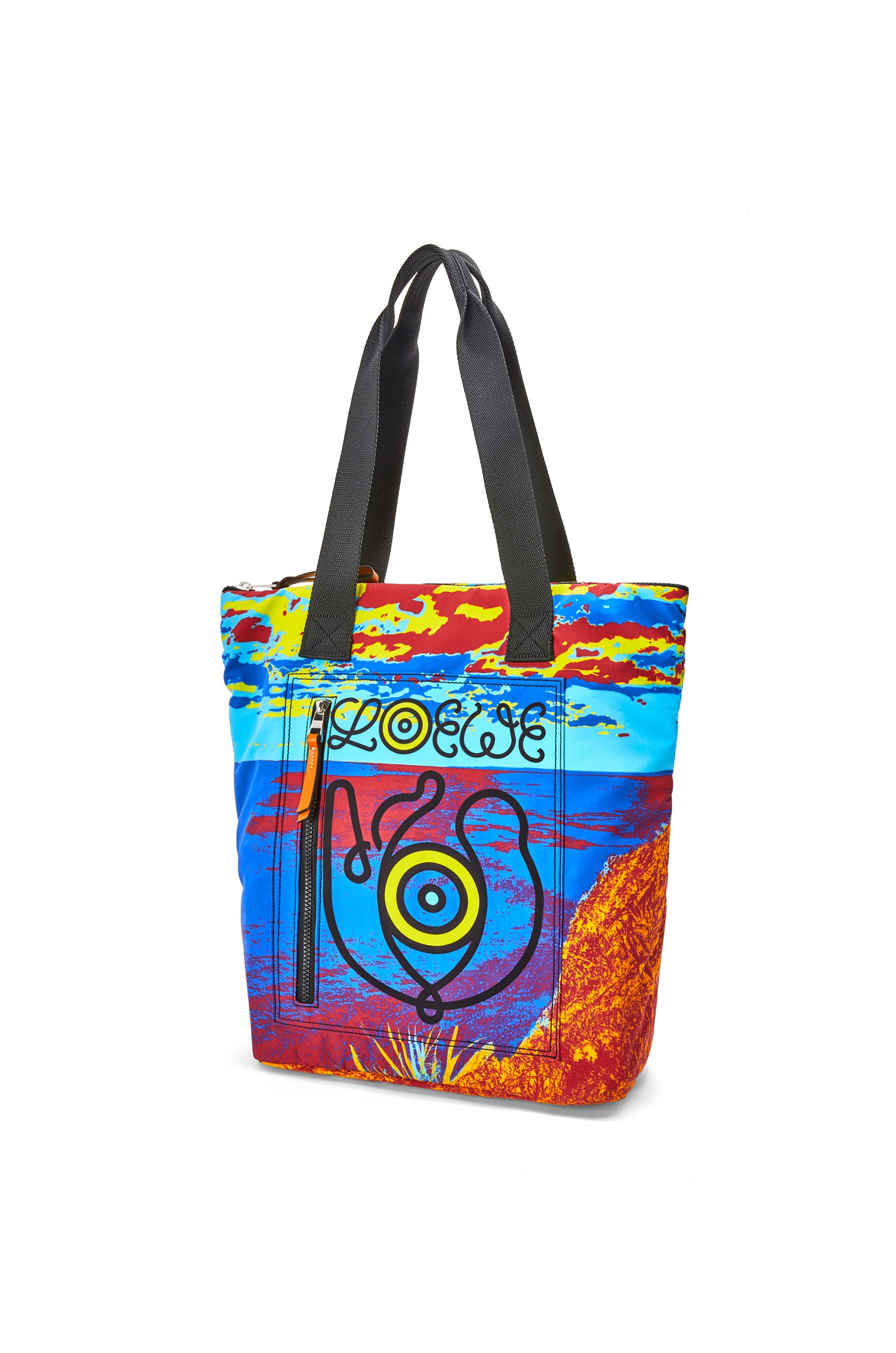 Shopper in recycled printed nylon - 2