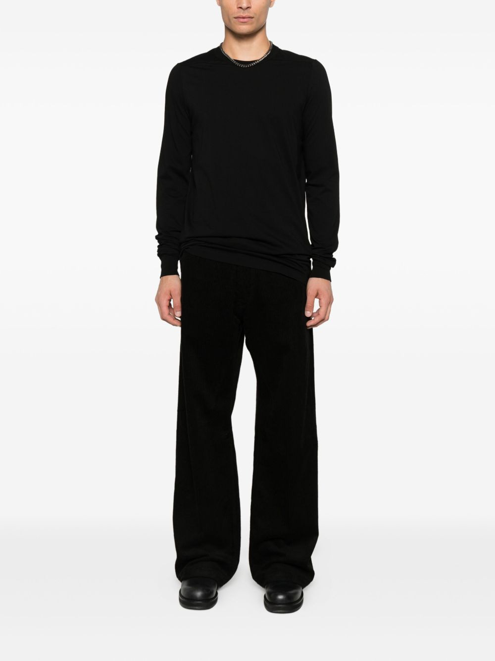 long-sleeve crew-neck T-shirt - 2